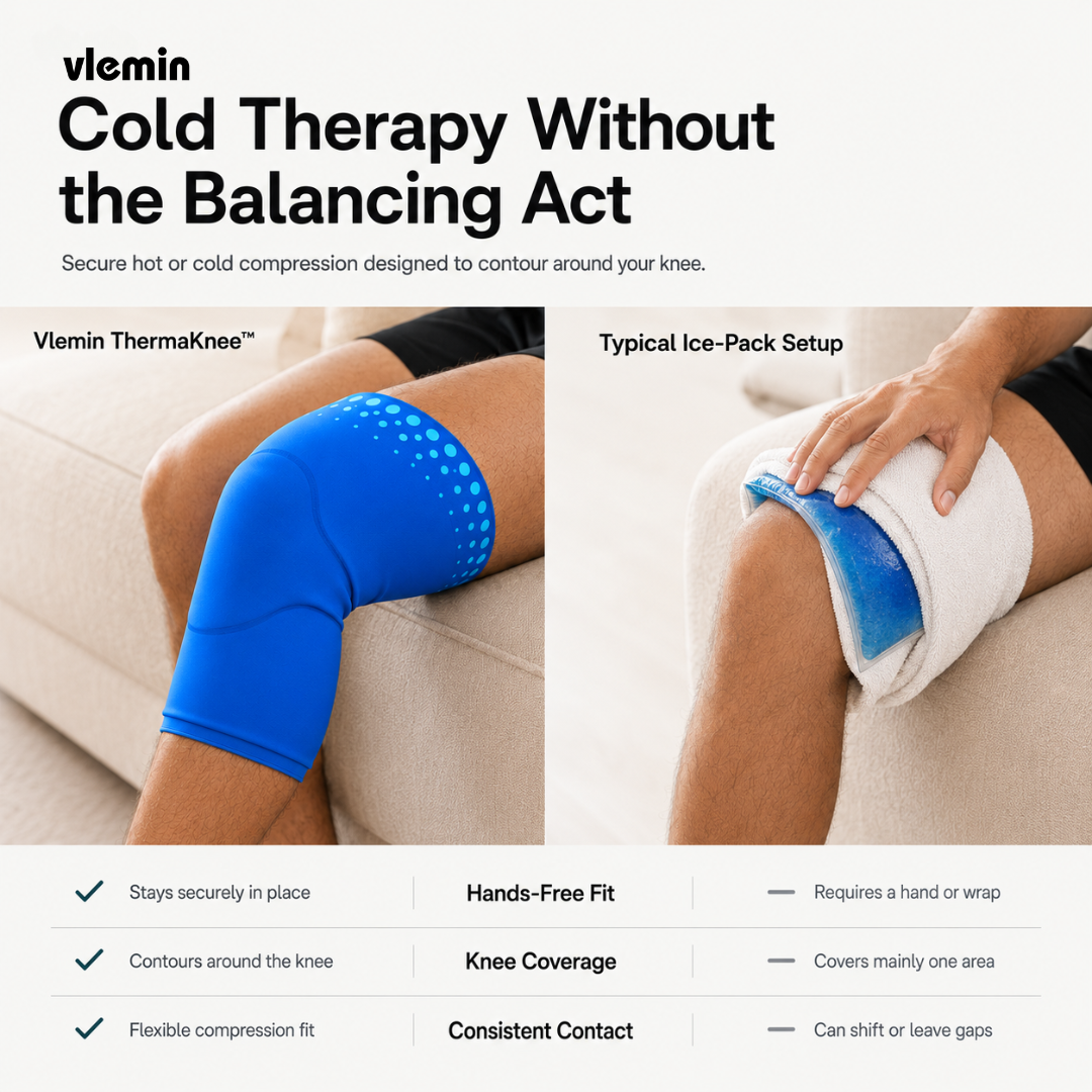 ThermaKnee™ Hot & Cold Knee Sleeve